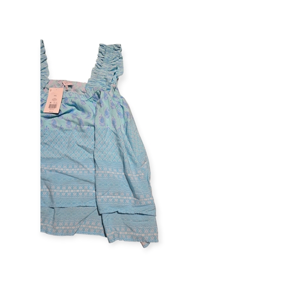 crown & ivy Aqua Block Fashion Top - Picture 4 of 5